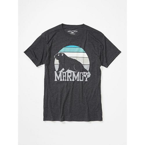 Marmot Dawning T-Shirts For Mens Black JAY179083